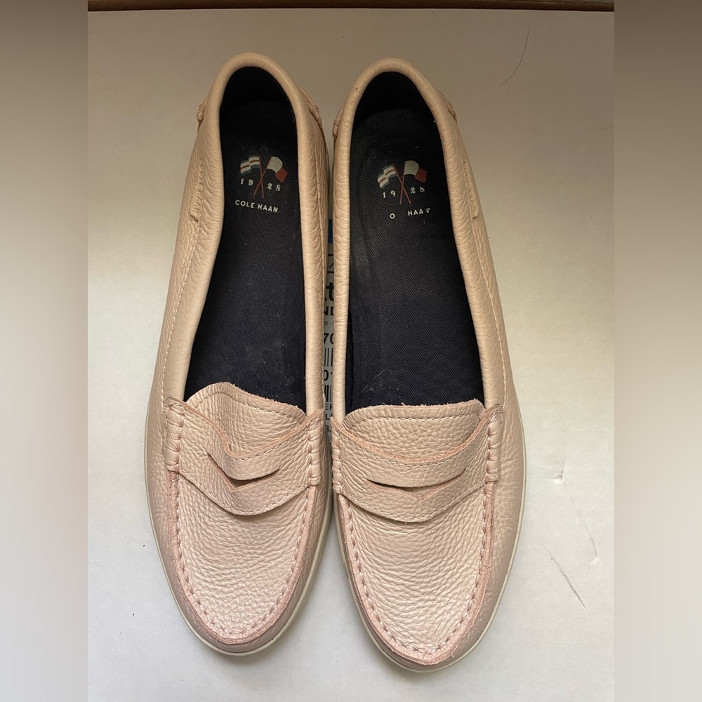 Cole Haan Leather Pale Pink Women’s Loafers-Size 8B
